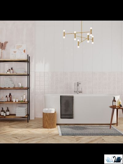 Плитка настенная Gracia Ceramica Sweety white wall 25 х 60 см белый рельеф