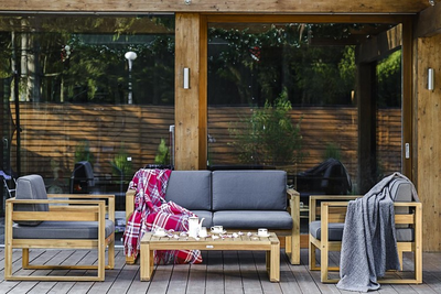 Диванный комплект Booka c кофейным столом