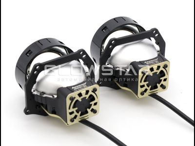 Билед модули Aozoom МИНИ-Q1 2024 3.0 дюйма, 2 чипа, 5500K, 12V, 53W/62W, крепление 3R (комплект, 2шт)