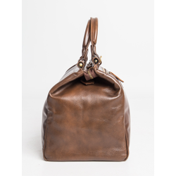 Кожаный саквояж Otranto Premium brown (арт. 4006-63)