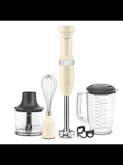 Погружной блендер KitchenAid, 5KHBV83EAC, кремовый