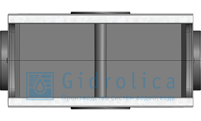 Пескоуловитель Gidrolica Standart Plus, DN150/ 200, C250