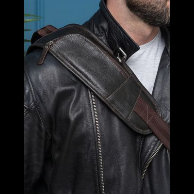 Кожаный рюкзак Mongardino brown (арт. 3100-04)