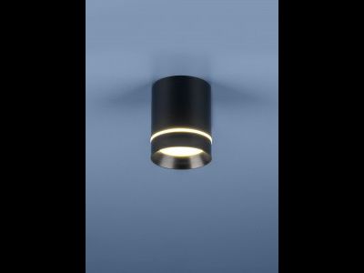 Светильник накладной Elektrostandard спот DLR021 9W(420lm) 4200K 4K черный матовый 79x79x100 a037517