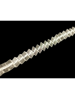 Тесьма шторная, 25 мм матовая равномерная