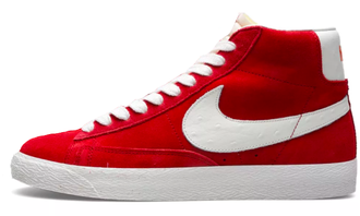 Nike blazer high white red hotsell