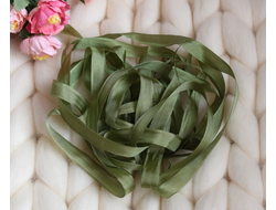 Шебби-лента "Оливковая"