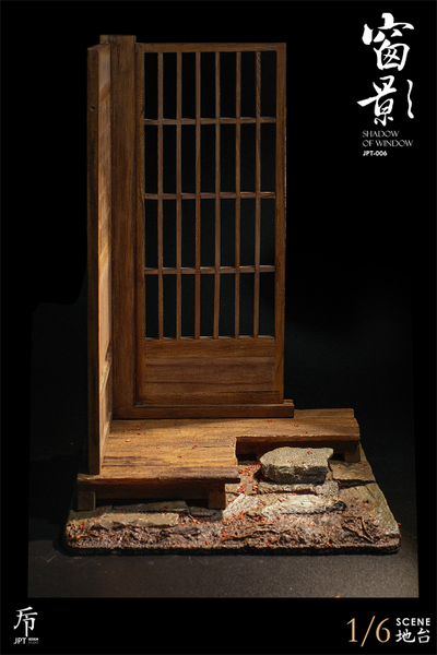 Диорама "Фрагмент японского дома" - КОЛЛЕКЦИОННАЯ ДИОРАМА 1/6 Shadow of window (JPT-006) - JPT Design ? POP COSTUME