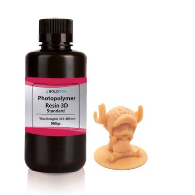 Фотополимерная смола для 3Д Standard Бежевый(SKIN) LCD DLP 385-405nm SOLORSN