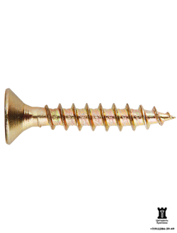 3х40 саморезы универсальные жёлтый цинк (14000 шт)