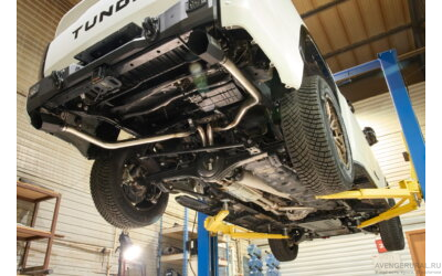 Выхлопная система для Toyota Tundra 2022-2025 кетбек