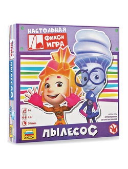 Игра-ходилка настольная детская "Фиксики. Пылесос", игровое поле, фишки, жетоны, ЗВЕЗДА, 8930