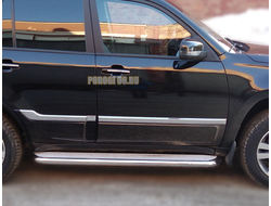 Пороги с площадкой Chery Tiggo