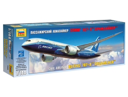 Сборная модель: (Звезда 7008) Пассажирский авиалайнер Боинг 787-8 "Дримлайнер"