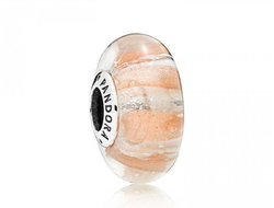 Подвеска Pandora с мерцающими полосками из муранского стекла 796248