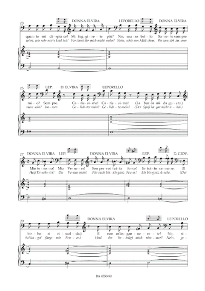 Mozart, W. A. Il dissoluto punito ossia il Don Giovanni K. 527