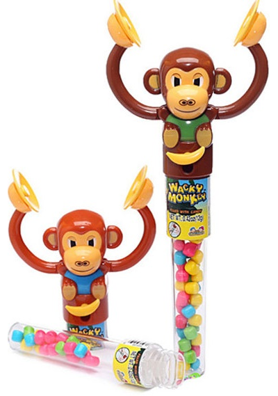 Кидсмания Wacky Monkey Леденцовая карамель 12 гр (12 шт)