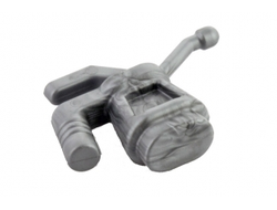 Minifigure, Utensil Tool Oil Can - Ribbed Handle, Flat Silver (11402c / 6103444)