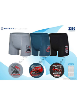 Трусы боксеры для мальчиков Baykar - 3380