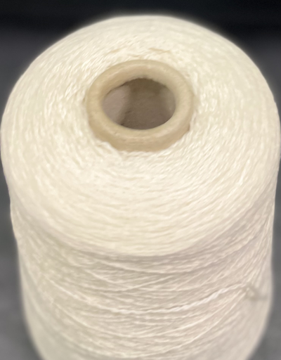 Loro Piana art. COARSEHAIR  2/11  100% WS кашемир Nm. 550 m/100 gr. цв. WHITE VAPOR белый пар