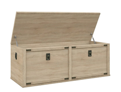 Сундук Валенсия с подушкой, дуб Сонома