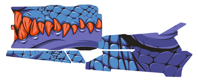 Наклейки на снегоход  Lynx boondocker 2021 2022 №