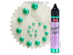 Viva Decor Краска для создания жемчужин "Perlen-Pen Perlmutt", зеленый пастельный, 25 мл
