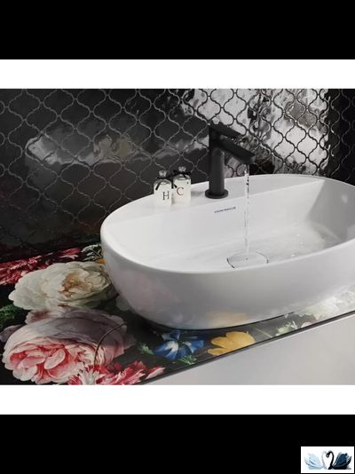 Плитка Kerama Marazzi Арабески 26 х 30 см белая глянцевая. Арт. 65000