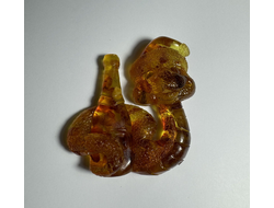 Магнит змея с шампанским