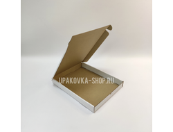 Коробка с откидной крышкой 190*255*27 мм БЕЛЫЙ