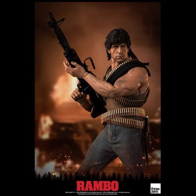 Джон Рэмбо (Сильвестр Сталлоне) - КОЛЛЕКЦИОННАЯ ФИГУРКА 1/6 John Rambo (3Z02880W0) - threezero