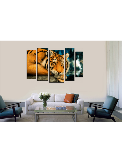 Модульная картина "Грустная кошка"