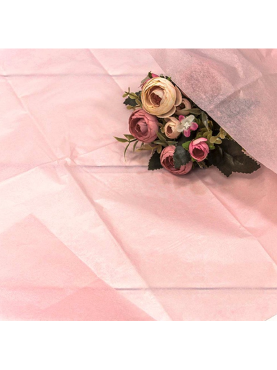 Бумага тишью в листах (10шт., св. розовая), 50*66см