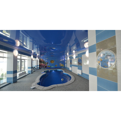 Композитный бассейн 8,2 х 3,7 х 1,25-1,7 "Манхэттен" Franmer