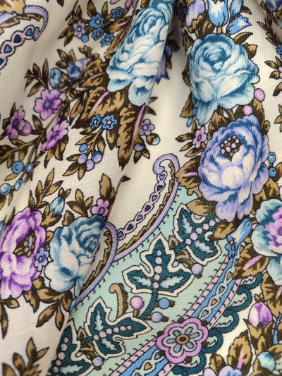 Павловопосадский платок Утренние грёзы 1960-2