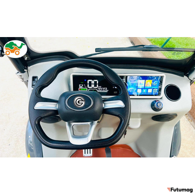 Гольфкар GreenCamel Сонора A40 New (4 seats 2500W 225/40-10' литые) белый