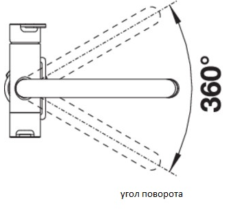 Смеситель Blanco TRIMA, 525820