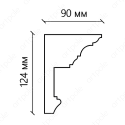 Карниз гладкий SKT141