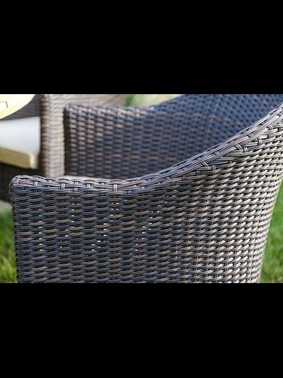 Кофейный комплект Modena 120 см на 4 персоны с креслами