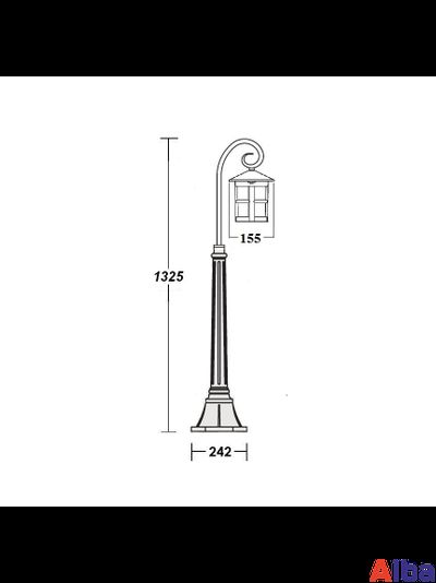 Cordoba 15807/18 Парковый светильник