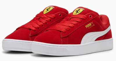 Puma Scuderia Ferrari Suede XL Rosso Corsa White