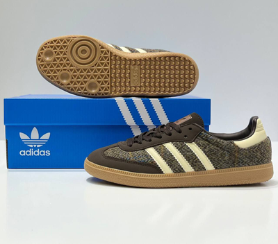 Adidas Samba OG Tweed Pack Dark Brown