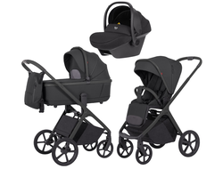 Коляска 3в1 Carrello Vector Magnet Black 2025 (Nova)