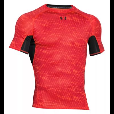 Термофутболка Under Armour HeatGear Armour Printed Ss 1257477-984