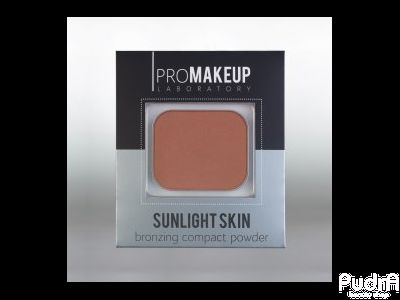 PROMAKEUP laboratory SUNLIGHT SKIN компактная бронзирующая пудра, тон 303 пудра с золотым сиянием