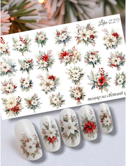 Слайдер-дизайн для ногтей LIKE-229