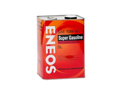 Масло моторное ENEOS Super Gasoline SL 10W40 полусинтетическое 4 л oil1357