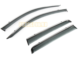 Дефлектор окон с молдингом для Volkswagen Tiguan II 2016-