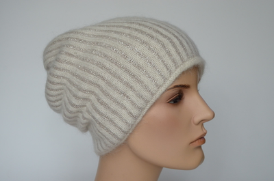 Vizio Collezione шапка Италия белого цвета