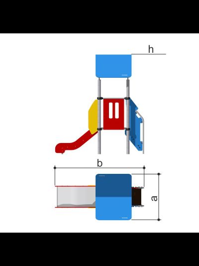 Детская площадка для улицы Romana 104.03.00